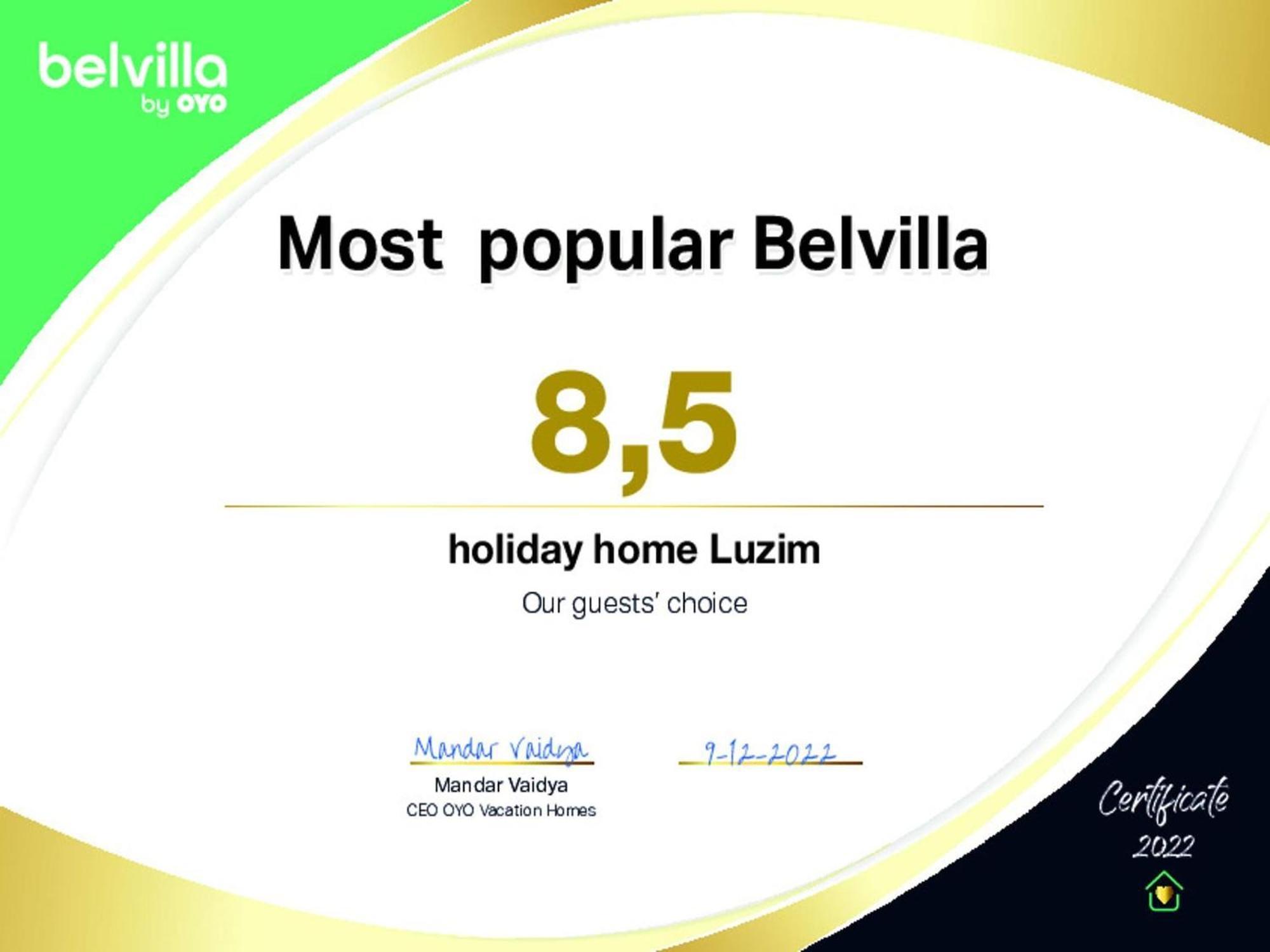 Holiday Home, Luzim Экстерьер фото